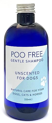 99% Natürlich Shampoo FÜR Hunde - OHNE PARFÜM für EMPFINDLICHE Hunde - 250ml - von Poo Free. Ohne Sulfat, Ohne Silikon, Ohne Parabene. Konzentriert, Beruhigt, Hydratisiert, Lindert Juckreiz. 99% Natürlich Shampoo FÜR Hunde - OHNE PARFÜM für EMPFINDLICHE Hunde - 250ml - von Poo Free. Ohne Sulfat, Ohne Silikon, Ohne Parabene. Konzentriert, Beruhigt, Hydratisiert, Lindert Juckreiz. von POO FREE