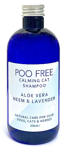 99% Natürlich Shampoo FÜR Katzen Mit Aloe Vera, NEEM & LAVANDEL - 250ml - von POO FREE. Ohne Sulfat, Ohne Silikon, Ohne Parabene. Konzentriert, Beruhigt, Hydratisiert, Lindert Juckreiz. 99% Natürlich Shampoo FÜR Katzen Mit Aloe Vera, NEEM & LAVANDEL - 250ml - von POO FREE. Ohne Sulfat, Ohne Silikon, Ohne Parabene. Konzentriert, Beruhigt, Hydratisiert, Lindert Juckreiz. von POO FREE