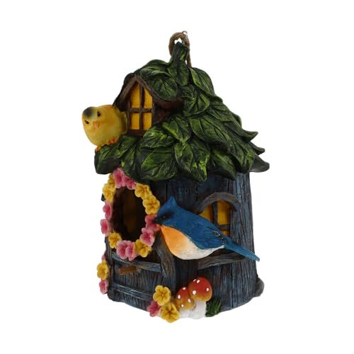 POPETPOP Handgemachtes Vogelnest Aus Kunstharz Kreatives Hängehaus Für Gartendekoration Vogel-hängehaus Nest Balkon-zubehör POPETPOP Handgemachtes Vogelnest Aus Kunstharz Kreatives Hängehaus Für Gartendekoration Vogel-hängehaus Nest Balkon-zubehör von POPETPOP