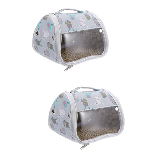 POPETPOP 2 Stücke Reisetasche Haustier Tasche Schulter Riemen Für Hamster Eichhörnchen Chinchilla Komfortable Belüfteten Träger von POPETPOP