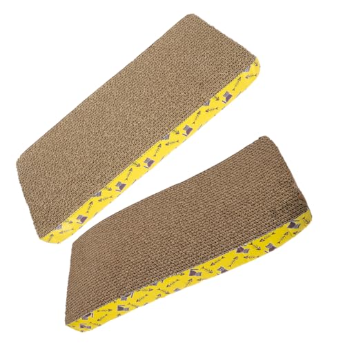 2St kratzbaum für Katzen Kätzchen-Kratzunterlage Katzen-Kratzunterlage katzenspielzeug kratzmöbel für Katzen Indoor-Katzenunterlage interessanter Kratzbaum für Kätzchen Wellpapier POPETPOP 2St kratzbaum für Katzen Kätzchen-Kratzunterlage Katzen-Kratzunterlage katzenspielzeug kratzmöbel für Katzen Indoor-Katzenunterlage interessanter Kratzbaum für Kätzchen Wellpapier POPETPOP von POPETPOP