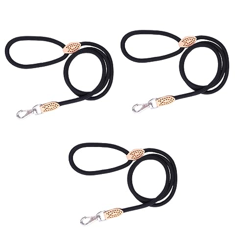 POPETPOP 3 Stück Strapazierfähige Hundeleinen Nylon-trainingsleine Stabiler Metallverschluss 1 cm X 1 25 M Schwarz Für Aktive Hunde Und Outdoor-aktivitäten POPETPOP 3 Stück Strapazierfähige Hundeleinen Nylon-trainingsleine Stabiler Metallverschluss 1 cm X 1 25 M Schwarz Für Aktive Hunde Und Outdoor-aktivitäten von POPETPOP