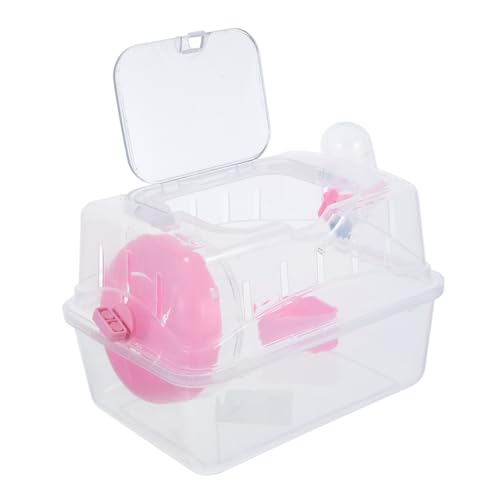 POPETPOP Hamster Spielbox Käfig Rattenkäfig Reise Tragbarer Hamsterkoffer Kleiner Haustierkäfig Für Zeiten von POPETPOP
