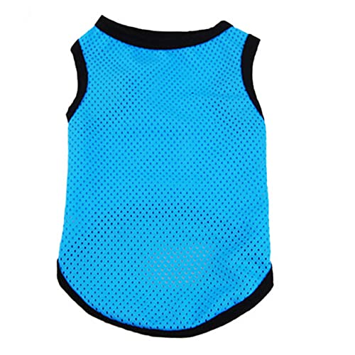 POPETPOP Haustierweste hundeweste hundekleidung Katzenweste Haustierbekleidung Dog Clothes Haustierkleid Welpendecke für kleinen Hund Cool Haustierbedarf Haustier-Shirts Netz Blue POPETPOP Haustierweste hundeweste hundekleidung Katzenweste Haustierbekleidung Dog Clothes Haustierkleid Welpendecke für kleinen Hund Cool Haustierbedarf Haustier-Shirts Netz Blue von POPETPOP
