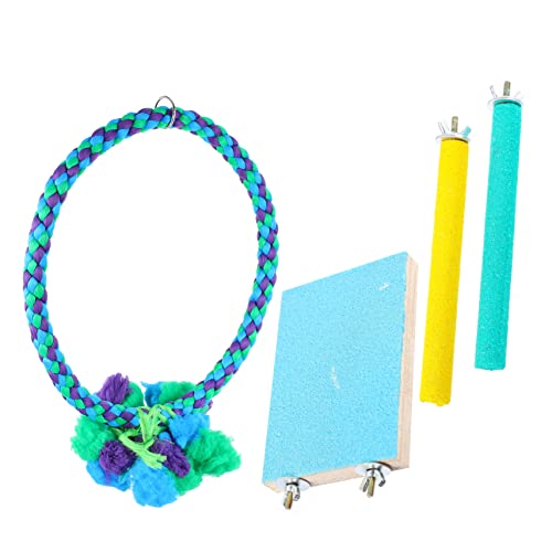 POPETPOP 1satz Vögel Spielzeug Swing Spielzeug Krallen -Sticks Für Papageien Und Wellensittiche Bunte Farben Für Spiel Und Kauaktivitäten POPETPOP 1satz Vögel Spielzeug Swing Spielzeug Krallen -Sticks Für Papageien Und Wellensittiche Bunte Farben Für Spiel Und Kauaktivitäten von POPETPOP