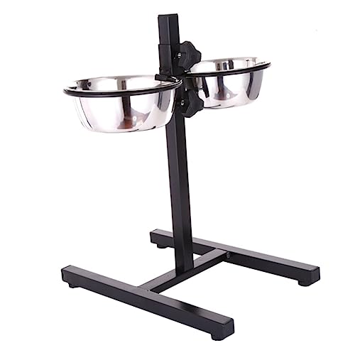 POPETPOP 1 Satz Anhebbarer Hundenapf Profi erhöhter Hundenapf co Stand erzogen edelstahlschüsseln edelstahlnapf Futter- und Wassernäpfe für Haustiere Haustierbedarf Rostfreier Stahl Black POPETPOP 1 Satz Anhebbarer Hundenapf Profi erhöhter Hundenapf co Stand erzogen edelstahlschüsseln edelstahlnapf Futter- und Wassernäpfe für Haustiere Haustierbedarf Rostfreier Stahl Black von POPETPOP