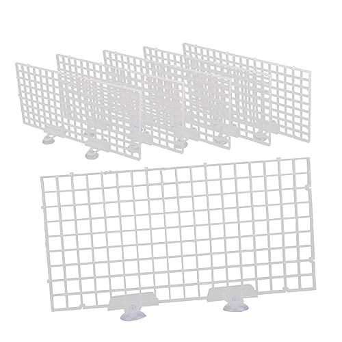 POPETPOP 1 Satz Aquarienteiler Kanister Netz Fisch Mit Teiler Garnelen-Aquarium Tank Automatisch Inhaber Futterspender Luft Teich Fischglas Panzer Aquariumheizung Wasser Polyethylen Weiß POPETPOP 1 Satz Aquarienteiler Kanister Netz Fisch Mit Teiler Garnelen-Aquarium Tank Automatisch Inhaber Futterspender Luft Teich Fischglas Panzer Aquariumheizung Wasser Polyethylen Weiß von POPETPOP