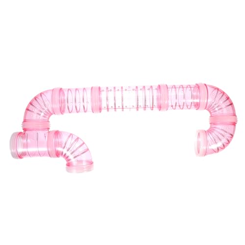 POPETPOP Hamster Rohr Kunststoff Hamsterkäfigröhre Röhren Für Hamsterkäfig Labyrinth Stecker Außenteil Für Rattenkäfig von POPETPOP