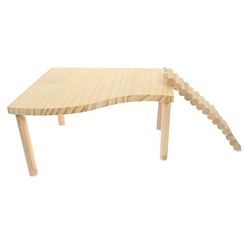 POPETPOP 1 Satz Hamster-Landschaftsbauplattform Hamster Set Klettergerüst für Hamster Rattenhausratten Rennmaus Chinchilla- aus Holz dekorative Hamsterplattform hölzern POPETPOP 1 Satz Hamster-Landschaftsbauplattform Hamster Set Klettergerüst für Hamster Rattenhausratten Rennmaus Chinchilla- aus Holz dekorative Hamsterplattform hölzern von POPETPOP
