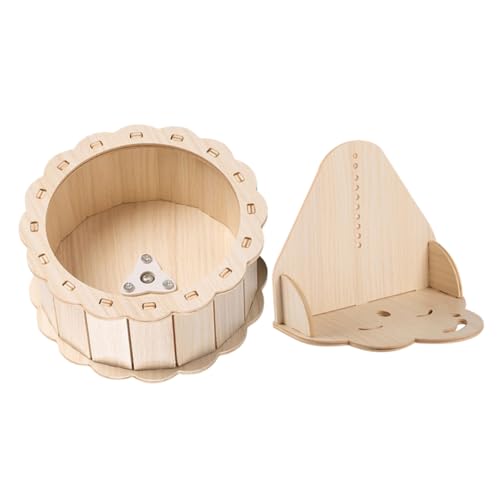 POPETPOP Leises Laufradspielzeug Mit Sonnenblumenmotiv Für Hamster Chinchillas Meerschweinchen POPETPOP Leises Laufradspielzeug Mit Sonnenblumenmotiv Für Hamster Chinchillas Meerschweinchen von POPETPOP