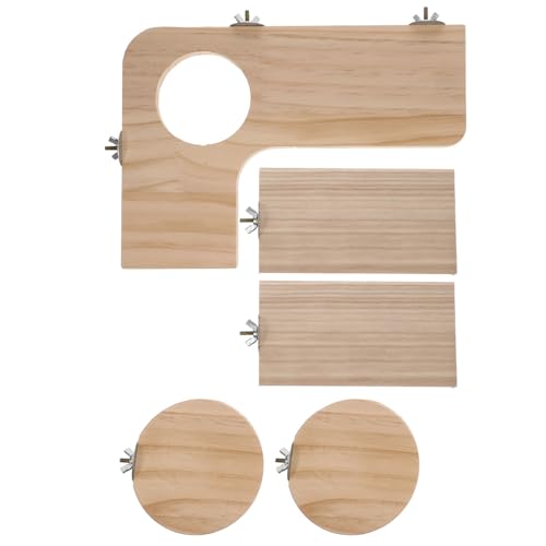POPETPOP 1 Set Holz Springen Bord Hause Sprungbrett Pet Klettern Stehen Für Chinchilla Papagei Eichhörnchen POPETPOP 1 Set Holz Springen Bord Hause Sprungbrett Pet Klettern Stehen Für Chinchilla Papagei Eichhörnchen von POPETPOP