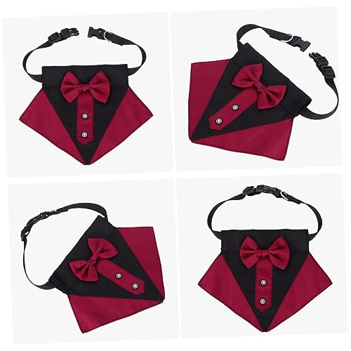 POPETPOP 1 Satz Haustier-Lätzchen Haustier Hund Lätzchen für Hunde klein Haustierschal Mittel Rosa Dog Bandana hundekleidung Hundesabber Lätzchen Lätzchen-Kragen für Haustiere Baumwolle rot POPETPOP 1 Satz Haustier-Lätzchen Haustier Hund Lätzchen für Hunde klein Haustierschal Mittel Rosa Dog Bandana hundekleidung Hundesabber Lätzchen Lätzchen-Kragen für Haustiere Baumwolle rot von POPETPOP