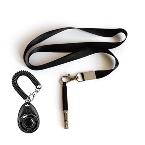 POPETPOP 1 Satz Haustier -trainingset Welpen-Essentials Pfeife Hund Ausbildung Trainingsklicker Für Haustiere Klicker Für Haustiertraining Knopfklicker Mit Handschlaufe Schwarz POPETPOP 1 Satz Haustier -trainingset Welpen-Essentials Pfeife Hund Ausbildung Trainingsklicker Für Haustiere Klicker Für Haustiertraining Knopfklicker Mit Handschlaufe Schwarz von POPETPOP
