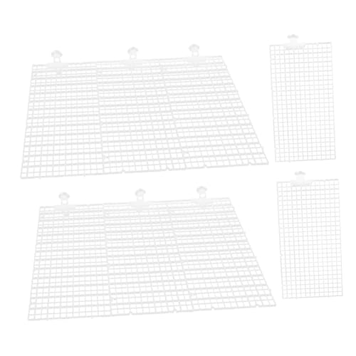 POPETPOP 1 Satz Isolationsplatte Für Fischbecken Aquarium Aquariengitter Bodenwanne Für Aquarienfilter Betta Tankteiler Trennwand Für Aquarien Filtergitterplatte Aquarienteiler PVC Weiß POPETPOP 1 Satz Isolationsplatte Für Fischbecken Aquarium Aquariengitter Bodenwanne Für Aquarienfilter Betta Tankteiler Trennwand Für Aquarien Filtergitterplatte Aquarienteiler PVC Weiß von POPETPOP