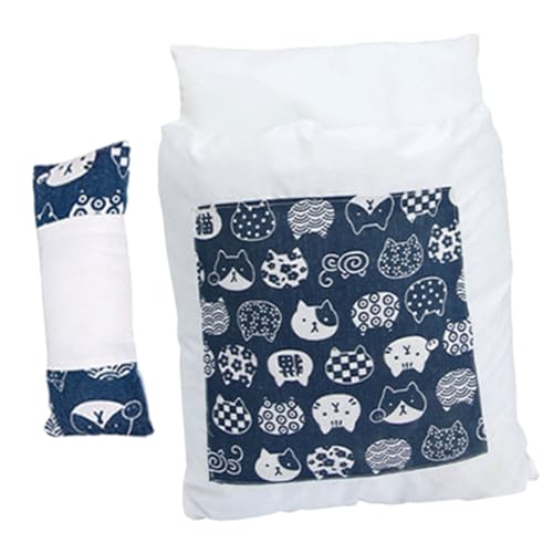 POPETPOP Warmes Katzenschlafsack Aus Atmungsaktivem Material Waschbar Und Komfortabel Für Haustiere Als Katzennest Für Indoor-Gebrauch Leicht Zu Reinigen Und Langlebig Für Kleine Hunde von POPETPOP