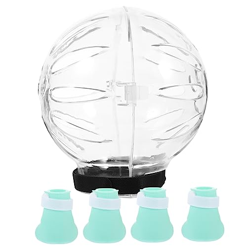 POPETPOP 1 Satz Klarer Helm Für Katzen Katzenhöhle Abdeckungen Für Katzenfüße Bausatz Katzenblasenmaulkorb Katzenhalsband Katzenpflegehaube Kratzer Für Katzen Kieselgel POPETPOP 1 Satz Klarer Helm Für Katzen Katzenhöhle Abdeckungen Für Katzenfüße Bausatz Katzenblasenmaulkorb Katzenhalsband Katzenpflegehaube Kratzer Für Katzen Kieselgel von POPETPOP