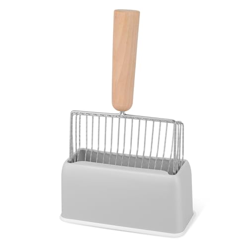 POPETPOP 1 Satz Schaufel Für Katzenstreu Spender Automatisch Liner Katzenschaufel Verklumpung Scoop Abfallschaufel Mit Halter Bausatz Sichter Streuschaufel Katzenstreu-tiefschaufel Grey Abs POPETPOP 1 Satz Schaufel Für Katzenstreu Spender Automatisch Liner Katzenschaufel Verklumpung Scoop Abfallschaufel Mit Halter Bausatz Sichter Streuschaufel Katzenstreu-tiefschaufel Grey Abs von POPETPOP