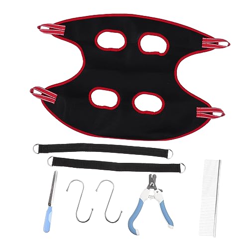 POPETPOP 1 Satz Schönheit Hängematte Hundehängematte Rückhaltetasche Hundeschlinge Nageltrimmer für Haustiere Haustierpflegebedarf Helfer bei der Hundepflege Zubehör für die Hundepflege rot POPETPOP 1 Satz Schönheit Hängematte Hundehängematte Rückhaltetasche Hundeschlinge Nageltrimmer für Haustiere Haustierpflegebedarf Helfer bei der Hundepflege Zubehör für die Hundepflege rot von POPETPOP