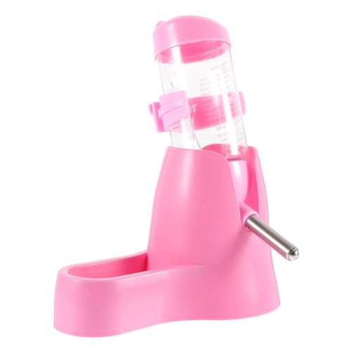 POPETPOP Flaschenfutterspender Tiere Wasserflaschenset Kleintier Wasserspender Mit Ständer von POPETPOP