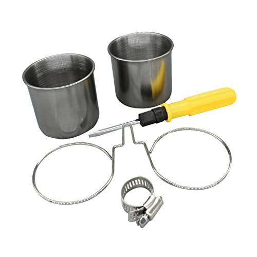 POPETPOP 1 Satz Vogel Futter Box Futter Becher Coop-Tasse Pet Coop Tasse Katzennapf Flasche Im Freien Papageienfutter Vogel Wasserschale Haustiernapf Untersetzer Vogelkäfig Rostfreier Stahl POPETPOP 1 Satz Vogel Futter Box Futter Becher Coop-Tasse Pet Coop Tasse Katzennapf Flasche Im Freien Papageienfutter Vogel Wasserschale Haustiernapf Untersetzer Vogelkäfig Rostfreier Stahl von POPETPOP