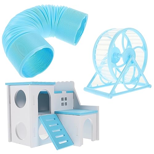 POPETPOP Interaktives Hamster-spielhaus-Set Mit Laufradtunnel Und Versteck Für Bewegungsspaß POPETPOP Interaktives Hamster-spielhaus-Set Mit Laufradtunnel Und Versteck Für Bewegungsspaß von POPETPOP