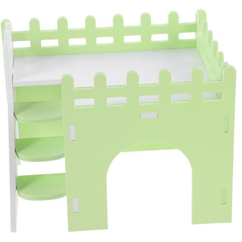 POPETPOP Eichhörnchen Haus Aus PVC Für Hamster Meerschweinchen Ratten Hideout Spielzeug Für Kleintierkäfig Versteck Platz Zum Schlafen Entspannen von POPETPOP
