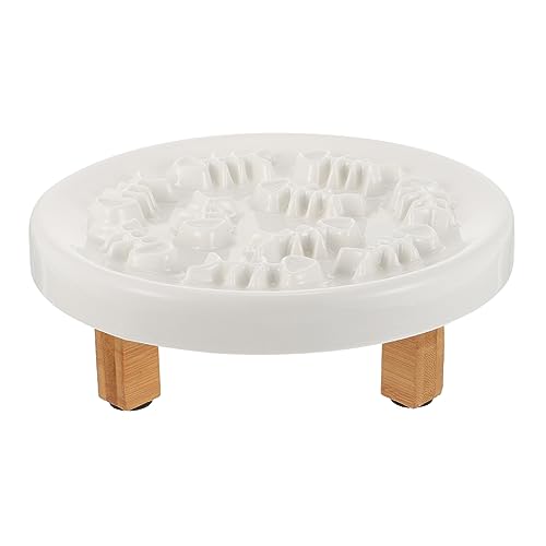 POPETPOP Hundenapf Slow Feeder – Erhöhter Futternapf Aus Keramik Für Haustiere – Erhöhter Napf Für Welpen Für Eine Natürliche Fressposition POPETPOP Hundenapf Slow Feeder – Erhöhter Futternapf Aus Keramik Für Haustiere – Erhöhter Napf Für Welpen Für Eine Natürliche Fressposition von POPETPOP