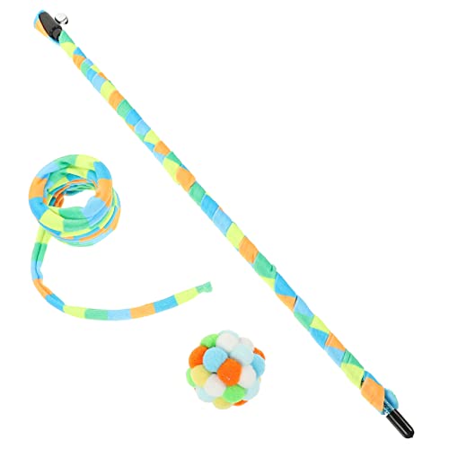 POPETPOP 1 Satz Katzen-Teaser Spielzeugbälle Für Katzen Katzenspielzeug Für Wohnungskatzen Katzenspielzeug Zauberstab Federspielzeug Für Katzen Plüsch Blinddarm Kleiner Ball POPETPOP 1 Satz Katzen-Teaser Spielzeugbälle Für Katzen Katzenspielzeug Für Wohnungskatzen Katzenspielzeug Zauberstab Federspielzeug Für Katzen Plüsch Blinddarm Kleiner Ball von POPETPOP