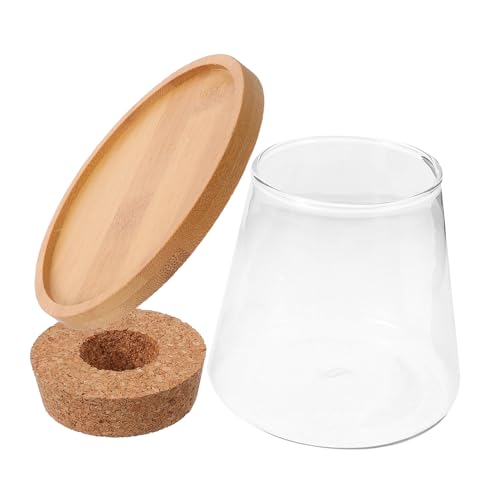 POPETPOP 1satz Desktop Fischbowl Aquarium Mit Holzdeckel Hydroponischer Pflanzgefäß Für Kleine Fische Und Pflanzen Klar Für Tischdekoration Und Mikrolandschaften POPETPOP 1satz Desktop Fischbowl Aquarium Mit Holzdeckel Hydroponischer Pflanzgefäß Für Kleine Fische Und Pflanzen Klar Für Tischdekoration Und Mikrolandschaften von POPETPOP