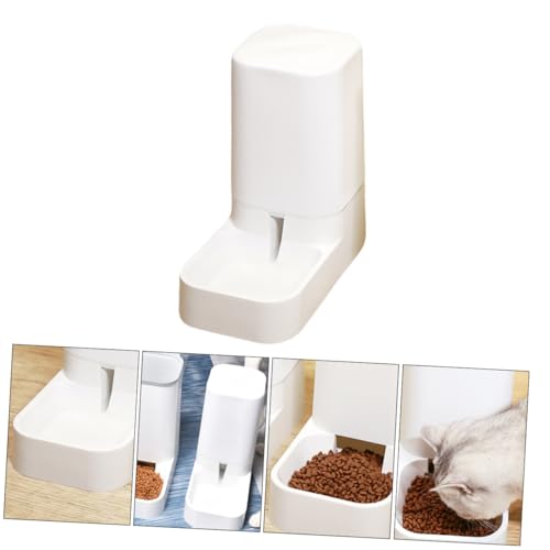 POPETPOP 1 Stück Futterautomat automatisch Hundefutter Fütterung für Futterspender Container Katzenfutter Hundenapf Heimtierbedarf Haustiernapf Haustierzubehör pp Weiß POPETPOP 1 Stück Futterautomat automatisch Hundefutter Fütterung für Futterspender Container Katzenfutter Hundenapf Heimtierbedarf Haustiernapf Haustierzubehör pp Weiß von POPETPOP