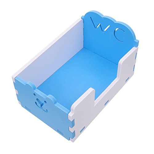 POPETPOP 1stk Hamster Toilette Hamsterbad Hamsterstreu Toilette Meerschweinchen Badesand Haustiertoilette Hamster-PIPI-Training Katzenstreu Im Badezimmer Töpfchen Auslaufsicher Geschirr PVC von POPETPOP