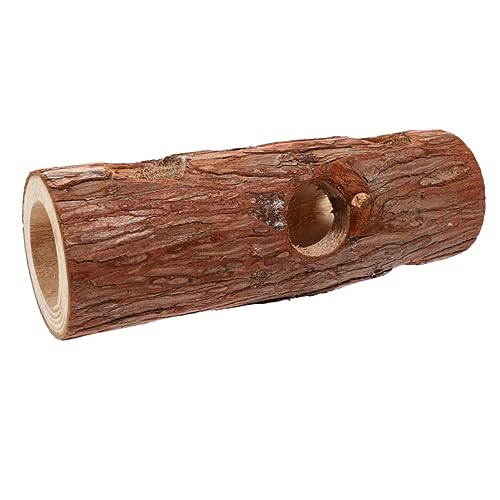 POPETPOP 1 Stück Hamster aus Massivem Holz Tunnel für Kleine Haustiere als Versteck für Hamster und Andere Nager und Langlebig POPETPOP 1 Stück Hamster aus Massivem Holz Tunnel für Kleine Haustiere als Versteck für Hamster und Andere Nager und Langlebig von POPETPOP