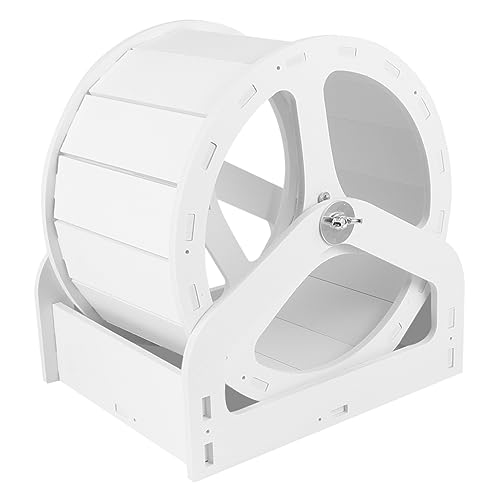 POPETPOP 1 STK Hamsterkäfig Spielzeug Für Rennmäuse Hamsterrad Selber Bauen Meerschweinchenrad 10 Zoll Hamsterrad Hamster Laufrad Mäuse Radeln Leise Stumm Weiß Ökologisches Brett Trainer POPETPOP 1 STK Hamsterkäfig Spielzeug Für Rennmäuse Hamsterrad Selber Bauen Meerschweinchenrad 10 Zoll Hamsterrad Hamster Laufrad Mäuse Radeln Leise Stumm Weiß Ökologisches Brett Trainer von POPETPOP