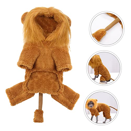 POPETPOP 1 Stück Haustier Löwenkleidung Für Hundekostüme Hundemäntel Wasserdicht Kleines Hunde Halloweenkostüm Und Partymähne Lustiges Haustierkostüm Hundekostümanzug Chihuahua POPETPOP 1 Stück Haustier Löwenkleidung Für Hundekostüme Hundemäntel Wasserdicht Kleines Hunde Halloweenkostüm Und Partymähne Lustiges Haustierkostüm Hundekostümanzug Chihuahua von POPETPOP