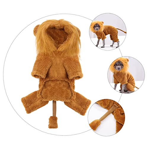 POPETPOP 1 Stück Haustier Löwenkleidung Löwen Halloween Hundekostüme Kleine Haustiere Ausgefallene Kleidung Thema Hundekleidung Hundelöwenmähne Pflegekleidung Löwenkostüm Für POPETPOP 1 Stück Haustier Löwenkleidung Löwen Halloween Hundekostüme Kleine Haustiere Ausgefallene Kleidung Thema Hundekleidung Hundelöwenmähne Pflegekleidung Löwenkostüm Für von POPETPOP