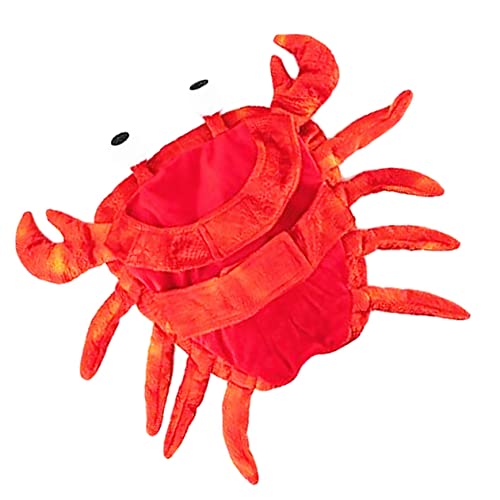 POPETPOP 1stück Hundekostüm Für Haustiere Kreativer Krebs-Cosplay-Mantel Orange s Für Hunde Adorable Pet Clothes Für Partys Halloween Und Alltag von POPETPOP
