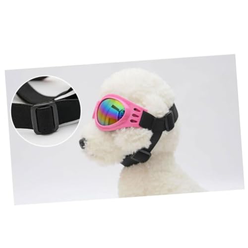 POPETPOP 1 Stück Haustier Schnapsgläser Heimtierbedarf Für Hunde Hund Augenschutz Für Hunde Hundebrille Black von POPETPOP