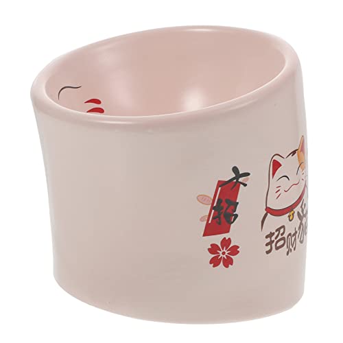 POPETPOP 1 Stück Katzennapf Keramik Wassernapf Keramik Katzennapf Katzenfutternapf Pet Tränkstation Katzenfutternapf Kätzchennapf Napf Nackenschutz Napf Hundefütterer Keramik Glücklicher POPETPOP 1 Stück Katzennapf Keramik Wassernapf Keramik Katzennapf Katzenfutternapf Pet Tränkstation Katzenfutternapf Kätzchennapf Napf Nackenschutz Napf Hundefütterer Keramik Glücklicher von POPETPOP