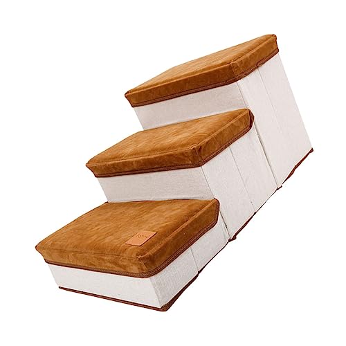 POPETPOP 1stk Klappbare Hundetreppe Hunderampen Für Kleine Hunde Haustiertreppe Haustier Schritte Katzentreppe Hundestufen Fürs Bett Hundetreppe Zum Bett Baumwolle Schließfach rutschfest POPETPOP 1stk Klappbare Hundetreppe Hunderampen Für Kleine Hunde Haustiertreppe Haustier Schritte Katzentreppe Hundestufen Fürs Bett Hundetreppe Zum Bett Baumwolle Schließfach rutschfest von POPETPOP