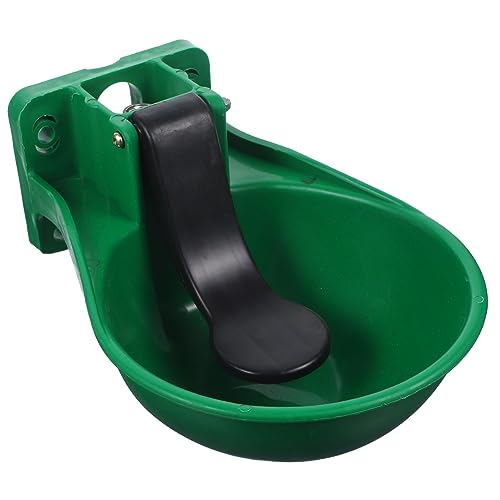 POPETPOP 1stk Kuh Automatische Schüssel Trinkwassernapf Für Schafe Automatischer Ziegentränkebrunnen Viehwassernapf Automatische Tränke Viehbedarf Wassertrog Draussen Wasserflasche Eisen von POPETPOP