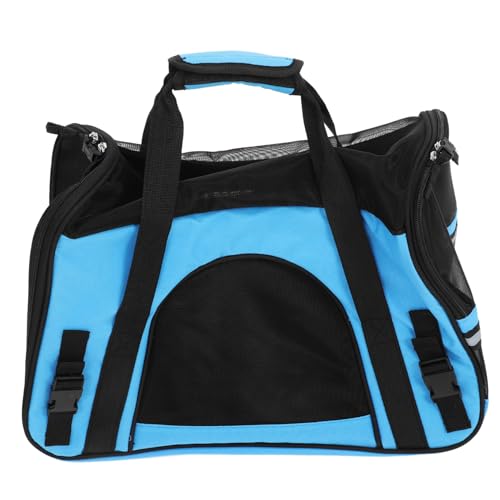 POPETPOP 1 Stück Reisetasche Für Katzen Katzentransporter Hundetasche Tragetasche Für Katzen Katzentasche Haustasche Sky-Blue von POPETPOP