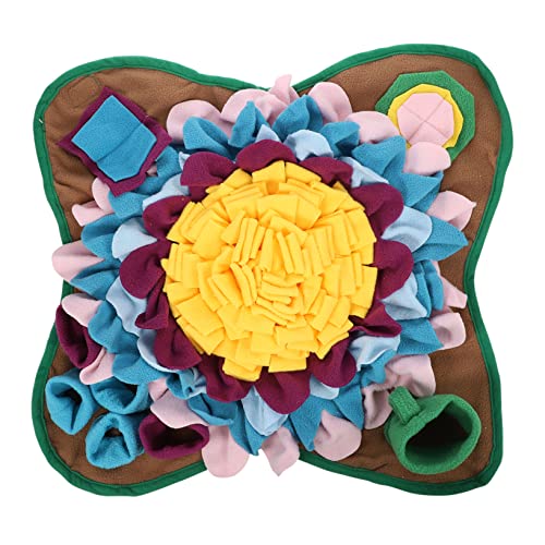 POPETPOP 1 Stück Schnüffelmatte Für Haustiere Katzen Und Hunde Schnüffelmatte Hundematte Für Hundetraining Leckerli Matten Pads Decke Schnüffelmatte Futter Schnüffelmatte Für von POPETPOP