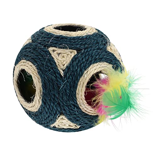POPETPOP 1Stk Ball aus Hanfseil mit sechs Löchern Interaktives Katzenspielzeug Kleines Kauspielzeug für Hunde Spielzeuge Katzenmahlkugel Katzenball-Spielzeug aushöhlen Haustierzubehör POPETPOP 1Stk Ball aus Hanfseil mit sechs Löchern Interaktives Katzenspielzeug Kleines Kauspielzeug für Hunde Spielzeuge Katzenmahlkugel Katzenball-Spielzeug aushöhlen Haustierzubehör von POPETPOP
