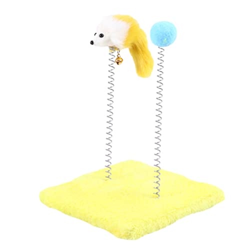 POPETPOP 1 Stück Zubehör zum von Katzen Katzenspielzeug Ballspielzeug für Katzen Katze Kuscheltier Kätzchen Katze katzenschere Krallen katzenkralle Katzenübungsspielzeug Yellow POPETPOP 1 Stück Zubehör zum von Katzen Katzenspielzeug Ballspielzeug für Katzen Katze Kuscheltier Kätzchen Katze katzenschere Krallen katzenkralle Katzenübungsspielzeug Yellow von POPETPOP