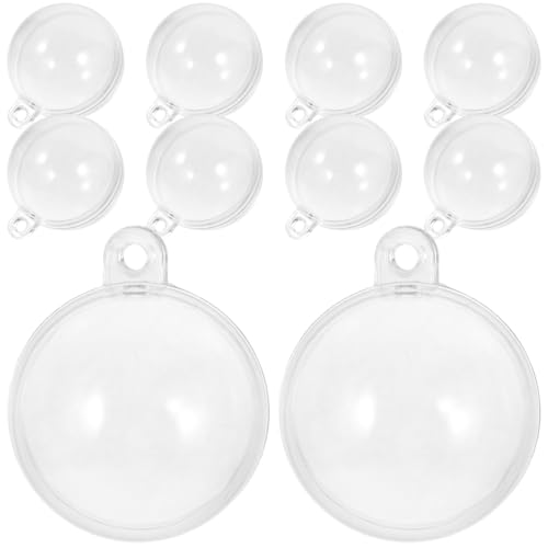 POPETPOP 10 Stück Transparente Schwimmende Kugeln - Umweltfreundliche PVC Deko Mit Taucher Design Für Aquarium Gestaltung Und Kreative EinsatzmöGlichkeiten von POPETPOP