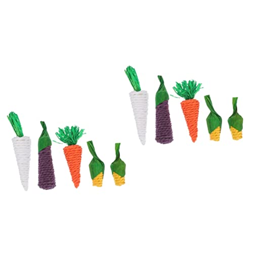 POPETPOP Holzspielzeug 10 STK Kaninchen Spielzeug Kleintier-aktivitätsspielzeug Hasenzahn-kauspielzeug Hasenzahnspielzeug Häschen-Holz-Gras-Kuchen Gras Pflanzen Haustier Meerschweinchen POPETPOP Holzspielzeug 10 STK Kaninchen Spielzeug Kleintier-aktivitätsspielzeug Hasenzahn-kauspielzeug Hasenzahnspielzeug Häschen-Holz-Gras-Kuchen Gras Pflanzen Haustier Meerschweinchen von POPETPOP