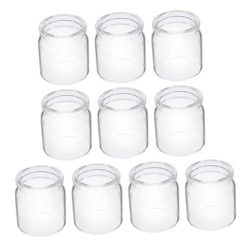 POPETPOP 10stücke Mini Testrohr Vasen Für Pflanzen Klarglas Mikro-landschaftsflaschen Für Sukkulenten Und Terrarien-Dekoration Schreibtisch Und POPETPOP 10stücke Mini Testrohr Vasen Für Pflanzen Klarglas Mikro-landschaftsflaschen Für Sukkulenten Und Terrarien-Dekoration Schreibtisch Und von POPETPOP