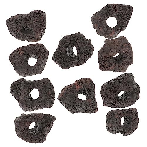POPETPOP 10stücke Vulkangestein Pflanzenring Für Aquariumdekoration Wasserpflanzen Fixierungsring Und Wiederverwendbar Für Fischbehälter Und Aquascaping POPETPOP 10stücke Vulkangestein Pflanzenring Für Aquariumdekoration Wasserpflanzen Fixierungsring Und Wiederverwendbar Für Fischbehälter Und Aquascaping von POPETPOP