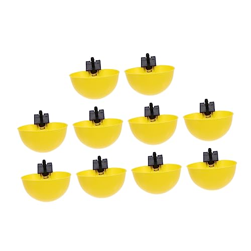 POPETPOP 10 Stück Tauben-tränke Mit Automatischem Wasserhalter Vogel-wasserspender Für Hühner Papageien Wachteln POPETPOP 10 Stück Tauben-tränke Mit Automatischem Wasserhalter Vogel-wasserspender Für Hühner Papageien Wachteln von POPETPOP