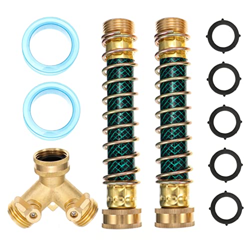 POPETPOP 11-teiliges Set Aus Messing Schlauchverteiler Gartenschlauchanschluss Sechskantadapter für Hochdruck POPETPOP 11-teiliges Set Aus Messing Schlauchverteiler Gartenschlauchanschluss Sechskantadapter für Hochdruck von POPETPOP
